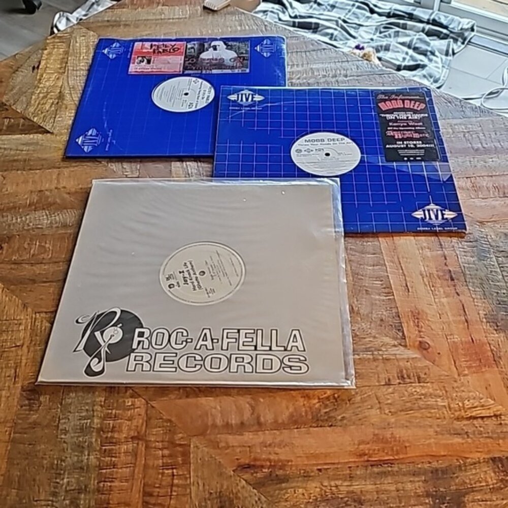 Rap Hip Hop vinyl album record bundle Jay-Z Mobb Deep